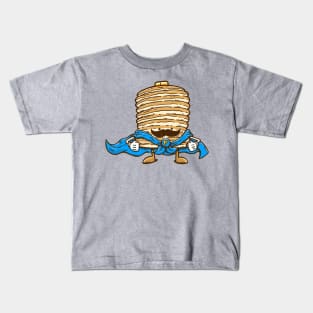 Captain Pancake's Mustache Kids T-Shirt